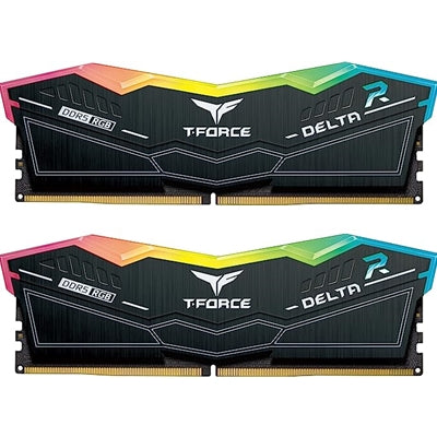TEAMGROUP Delta RGB FF3D532G6000HC38ADC01 32GB (2x16GB) System Memory, 6000MHz, DDR5 Kit TEAMGROUP Delta RGB FF3D532G6000HC38ADC01 32GB (2x16GB) System Memory, 6000MHz, DDR5 Kit